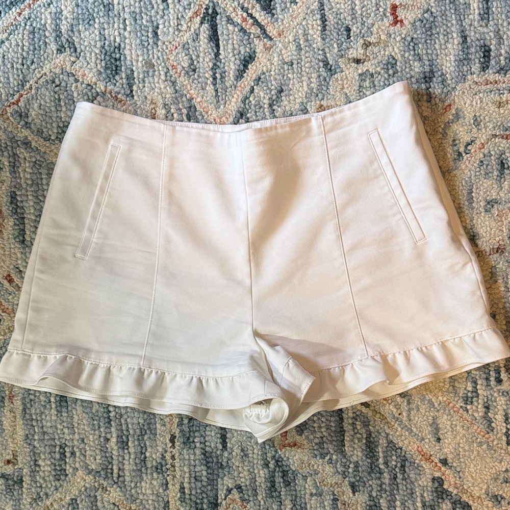 1. State White Shorts